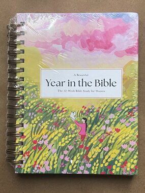Beautiful Year in the Bible 52-Week Bible Study for Women by Alabaster Spiral